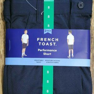 Boy's 2 pack Performance Shorts by French Toast Size 8
